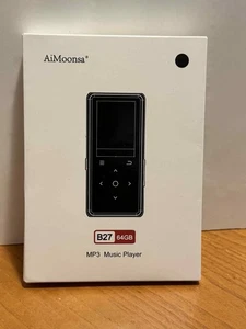AiMoonsa 64GB Lettore MP3 con Bluetooth - Lettore Musicale, Altoparlante HD, Suono HiFi - Foto 1 di 3
