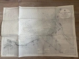 Great Ormes Head To Liverpool Sheet Antique Map 1888 With Additional Corrections - Picture 1 of 6