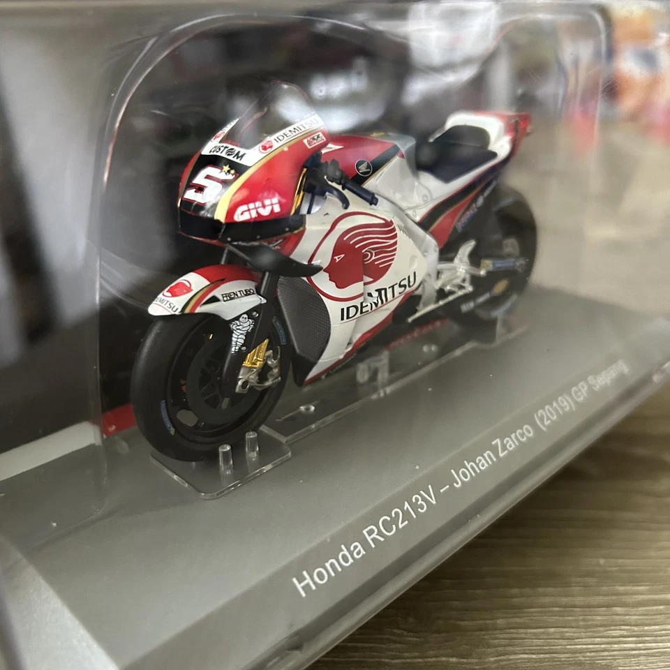 RARE Altaya 1/18 Honda RC213V Johan Zarco GP Sepang 2019 Neuf Blister - Photo 1/3