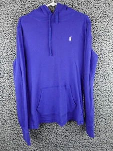 Polo Ralph Lauren Hooded Thermal Waffle Parka - Blue - Size M - Picture 1 of 13