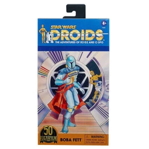 STAR WARS 50TH LUCASFILM THE BLACK SERIES 6″ DROIDS TARGET BOBA FETT IN HAND - Picture 1 of 3