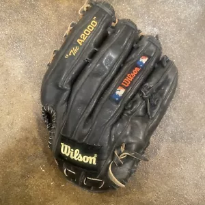 Wilson A2000 Baseball / Softball 1798 Glove Pro Stock Black Japan LHT Left - Picture 1 of 8