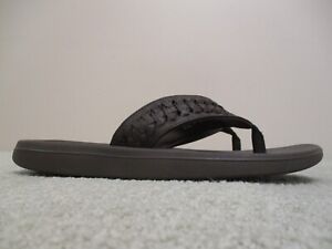 Nike Sandals Mens 10 Brown Kepa Kai Foam Relaxed Thong Flip Flops Slides Beach