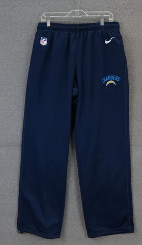 LA Chargers Nike NFL On Field Apparel Therma-Fit Athletic Pants Men's Blue XL Cover