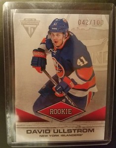 2011-12 Panini Titanium David Ullstrom Rookie #153 SPECTRUM PARALLEL 42/100