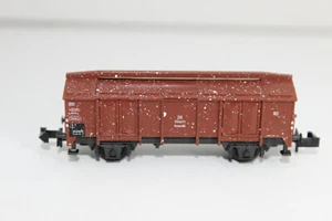 Minitrix N 51 3531 00 vagón tapa plegable Kmm DB, en EMBALAJE ORIGINAL -1- - Imagen 1 de 2