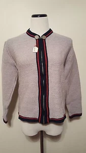 Trachtenhaus Golimbeck Loden Pullover Strickjacke Wolle Gr. 46 Neu mit Etikett! RAR! - Bild 1 von 10