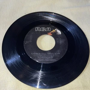 Elvis Presley Vinyl 45rpm Teddy Bear /Loving You  RCA 447-0620  Gold Standard - Picture 1 of 2