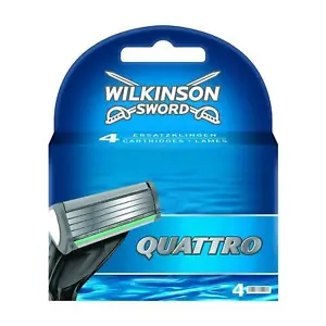 Wilkinson Sword 120 Quattro 4 Replacement Blades - Picture 1 of 1
