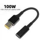 To Dc Male Usb C Pd To Dc Adapter Connector Cord Laptop Power Adapter Cable