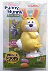 Pooping Easter Bunny Jelly Bean Walking Dispenser Easter Basket Candy - Yellow