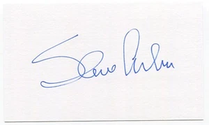 Steve Arlin Signed 3x5 Index Card Autographed San Diego Padres Debut 1969 MLB - Picture 1 of 2