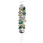 Dendritic Opal Malachite 925 Silver Jewelry Necklace &Set  18-20''
