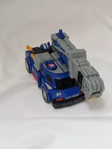 Hasbro Transformers Armada Smokescreen Crane and hoist Blue Version 2004 Rare - Picture 1 of 7
