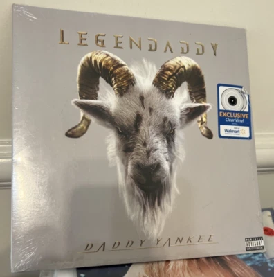 New: DADDY YANKEE Legendaddy Exclusive Clear Vinyl 2xLP new sealed Foto 1 de 2