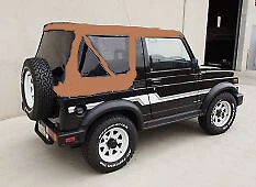 Soft Top TINT WINDOWS SPICE TOP HAS ZIP OUT WINDOWS 86-1994 for Suzuki SAMURAI - Image 1 of 3