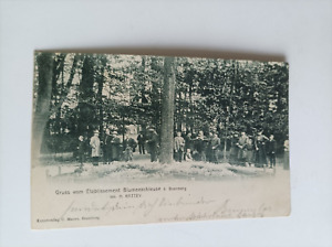AK, Blumenschleuse bei Bromberg, 1903, Pommern
