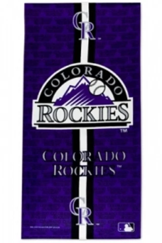 NWT MLB Colorado Rockies Wincraft 30" X 60" Cotton Beach Towel NEW! Cover
