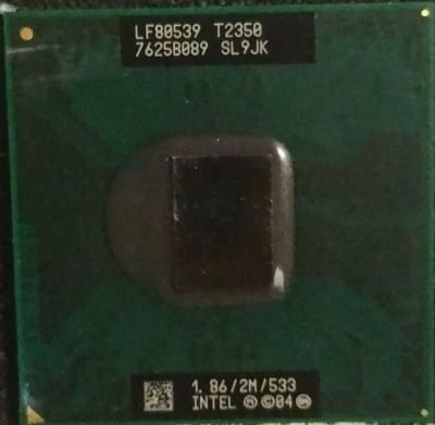 Processore Cpu Mobile Intel T2350 SL8JK 1.86GHz Cache L2 2MB Bus 533MHz PPGA478 - Immagine 1 di 4