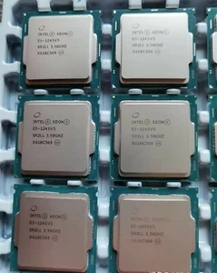 Intel Xeon e3-1245v5 CPU processor sr2ll 3.5ghz 1mb/8mb l2/l3 cache lga1151 - Picture 1 of 1
