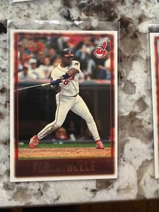 Tarjeta de béisbol 1997 Topps MLB Cleveland Indians Albert Belle #69 - Imagen 1 de 1