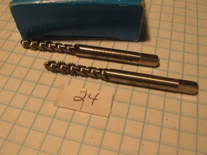 2 Pc 10-24 HSS 2 Flute Spiral Flute Plug GH3 New Greenfield (21) - Picture 1 of 1