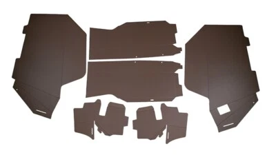 Tablero de panel lateral de maletero 6 piezas para Buick Electra 1966 4 puertas techo rígido marrón hecho en EE. UU. Foto 1 de 4