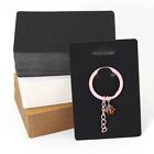 50PCS Dualsides Blank Keychain Packaging Boardcard Packing Tags  Key Chains
