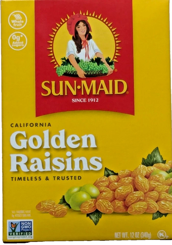 Sun-Maid California Golden Raisins - 12 oz Sharing-Size 12 Ounce (Pack Of 1)