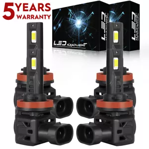 For Chevy Silverado 1500 2500 HD Crew Cab Pickup 2022-24 LED Headlight Bulbs M7H - Foto 1 di 16
