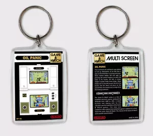 GAME WATCH OIL PANIC NINTENDO LLAVERO KEYRING - Imagen 1 de 1