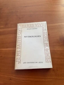 Barthes (Roland). Mythologies. P., Editions du Seuil, Pierres Vives, 1957, EO - Imagen 1 de 9