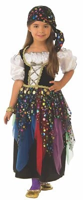 Niña Gitana Adivina Colección Opus Vestido Elegante Halloween Niño Disfraz Foto 1 de 2