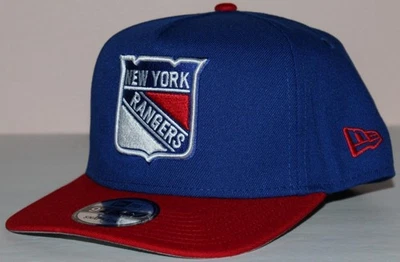 NEW YORKRANGERS NHL хоккей NEW ERA 9Fifty изогнутый A-FRAME бейсболка кепка * E6 - Изображение 1 из 4