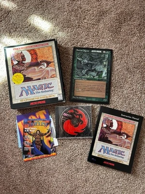 Magic: The Gathering 1997 MICROPROSE For The PC Big Box - Disc Is Factory Sealed - Image 1 of 4