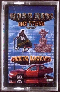 Big Steve – Back To Back Hits CASSETTE WOSS NESS RAP 2000 SEALED OOP - Picture 1 of 2