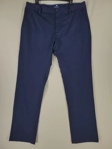 Southern Tide Jack Performance Pants Mens 38x32 Navy Blue Regular Fit EUC - Picture 1 of 9