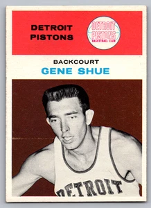 1961-62 Fleer #41 Gene Shue Kolben - Bild 1 von 3