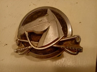 Ford Country Squire 1966 vintage guardabarros emblema insignia polo caballo pieza fabricante de equipos originales ¿OFERTA? Foto 1 de 4