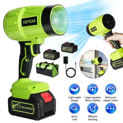 Jet Dry Mini Blower 38000RPM Air Blower Super Fan Turbo Battery Powered Portable - Image 1 of 4