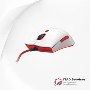 NZXT MS-1WRAR-WM Lift Lightweight Beidhändige Maus Weiß/Rot - Bild 1 von 1