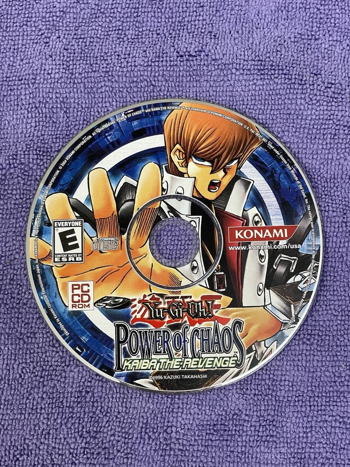 Yu-Gi-Oh! Power of Chaos: Kaiba The Revenge (PC, 2004) CD-ROM Disk Only - Image 1 of 1