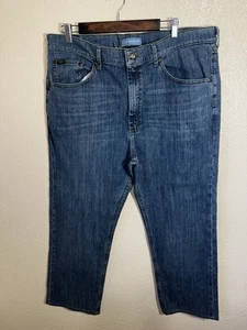 Jeans Lee Premium Select Calce Clásico Pierna Recta Para Hombre 40 X 28 Desteñido Grunge - Imagen 1 de 4