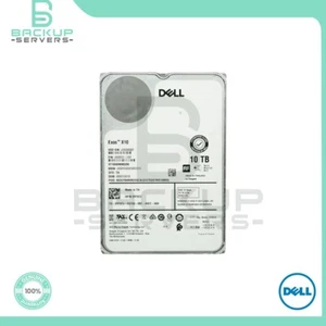 YF87J Dell 10TB 12Gbps 7.2K RPM Nearline 512e 3.5" SAS Hard Drive 0YF87J - Afbeelding 1 van 3