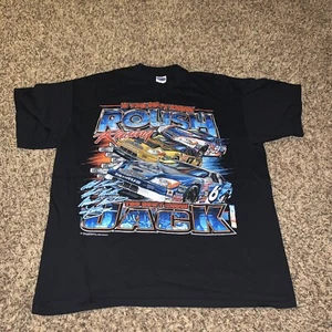 2001 Rare Vintage Ford Roush Nascar Racing Bad Boyz Shirt Size XL Mark Martin - Picture 1 of 5