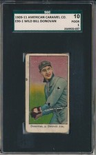 1909 E90-1 AMERICAN CARAMEL - WILD BILL DONOVAN - SGC 10  PR 1 (SVSC)