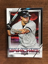 Gary Sanchez 2020 Topps Fire #76 New York Yankees