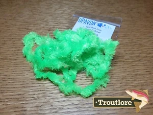 UPAVON PURE BLOB FRITZ CHARTREUSE CHENILLE - NEW FLY TYING MATERIALS - Picture 1 of 5
