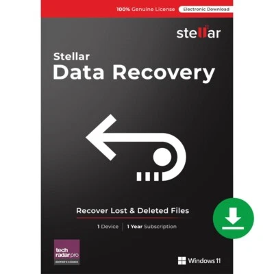 Stellar Data Recovery Standard for Windows | Email Delivery | Digital Download - Image 1 of 4