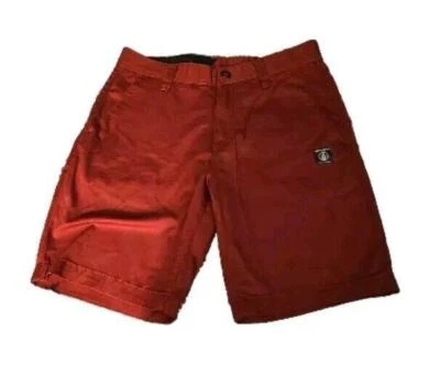 VOLCOM Frckn Stacker Shorts Size 30 Red Modern Fit - Image 1 of 4